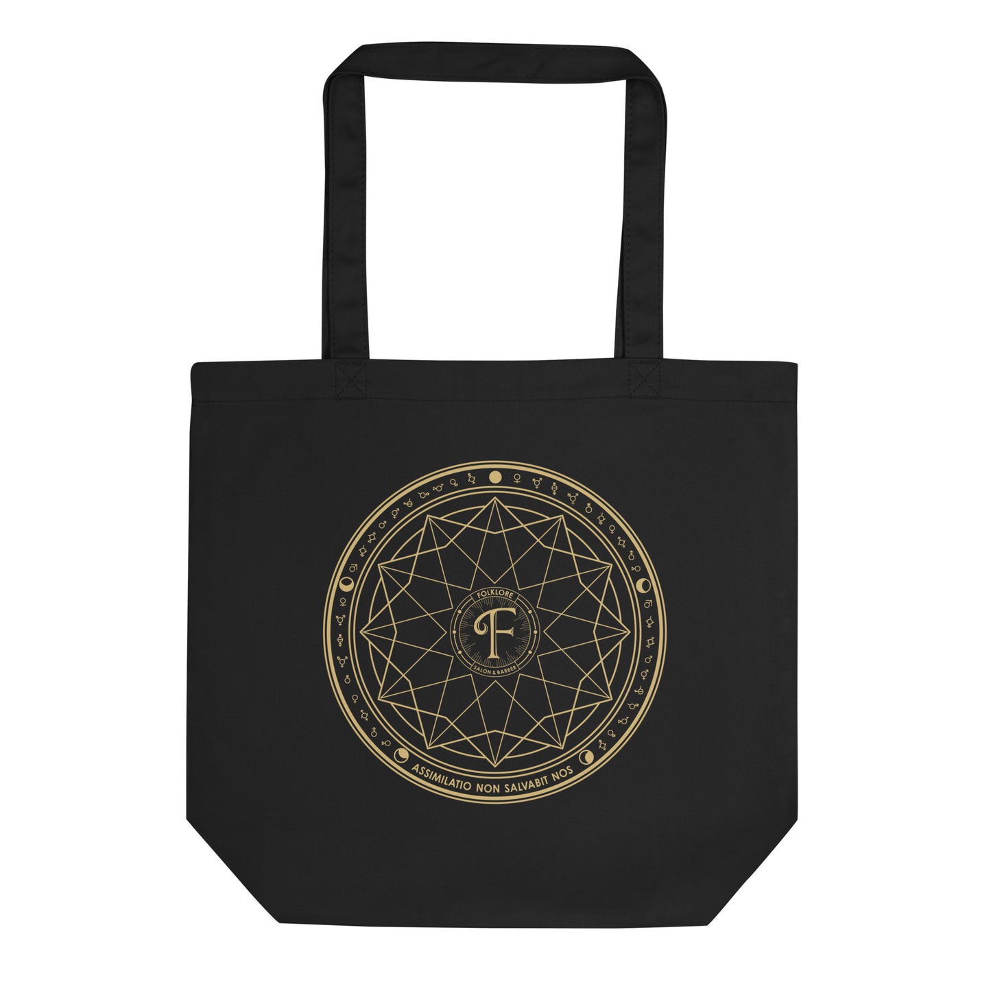 Salon Folklore tote - Gold
